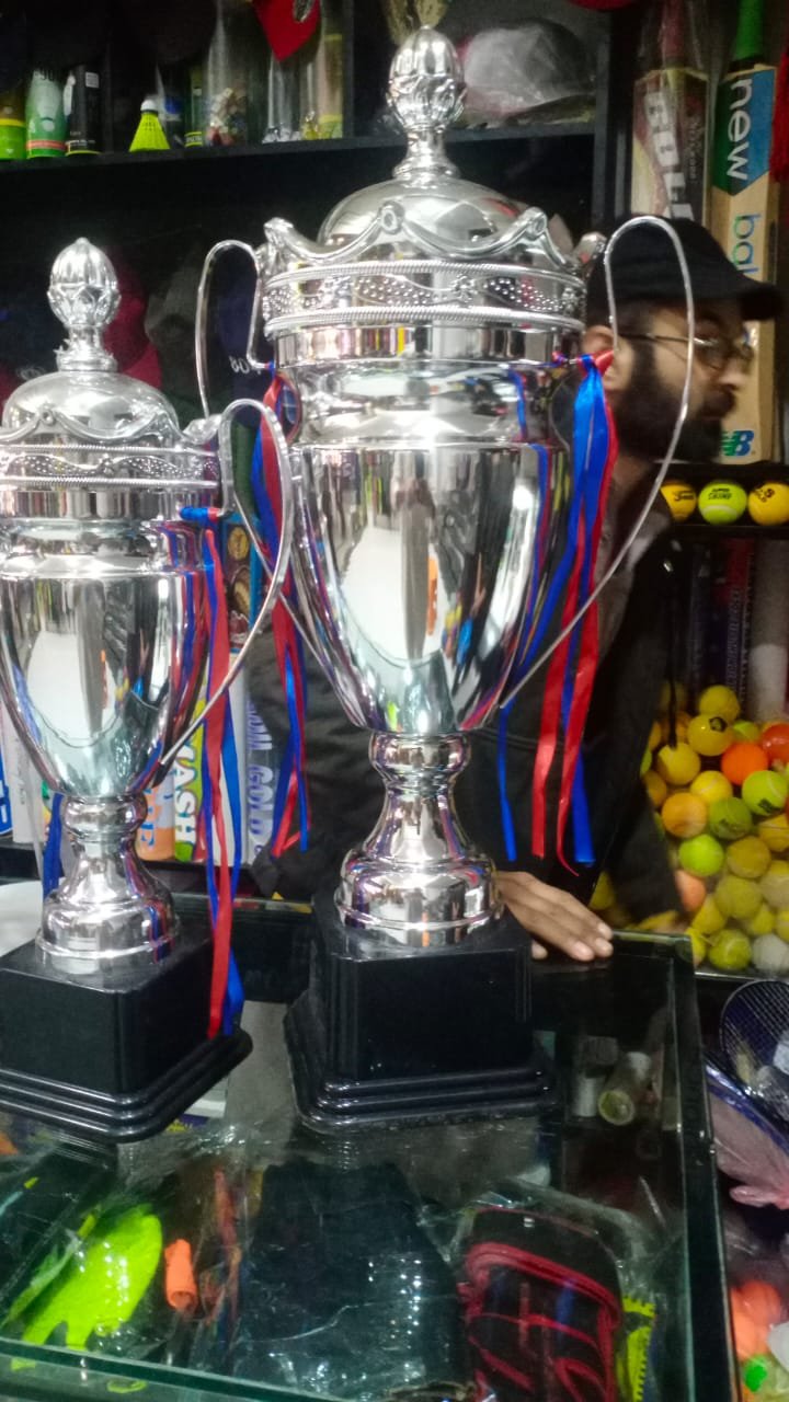 Championship Trophies Set silver