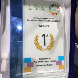 Glass Shield With Printing Text