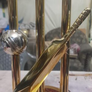 Wicket Design Golden Trophy Set