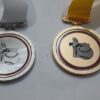 Metal Sports Medals Round (2.25 inches )