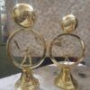 Round Shape Batsman Trophies